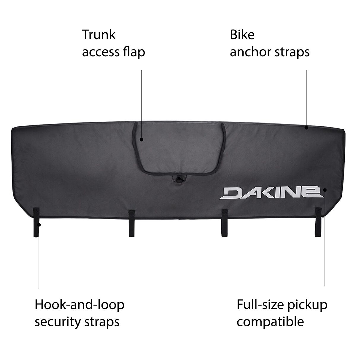 Dakine half best sale side pickup pad