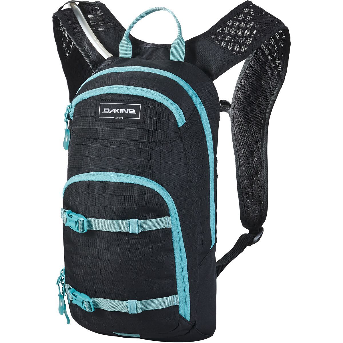 DAKINE Session 8L Bike Hydration Backpack Black/Moss, One Size