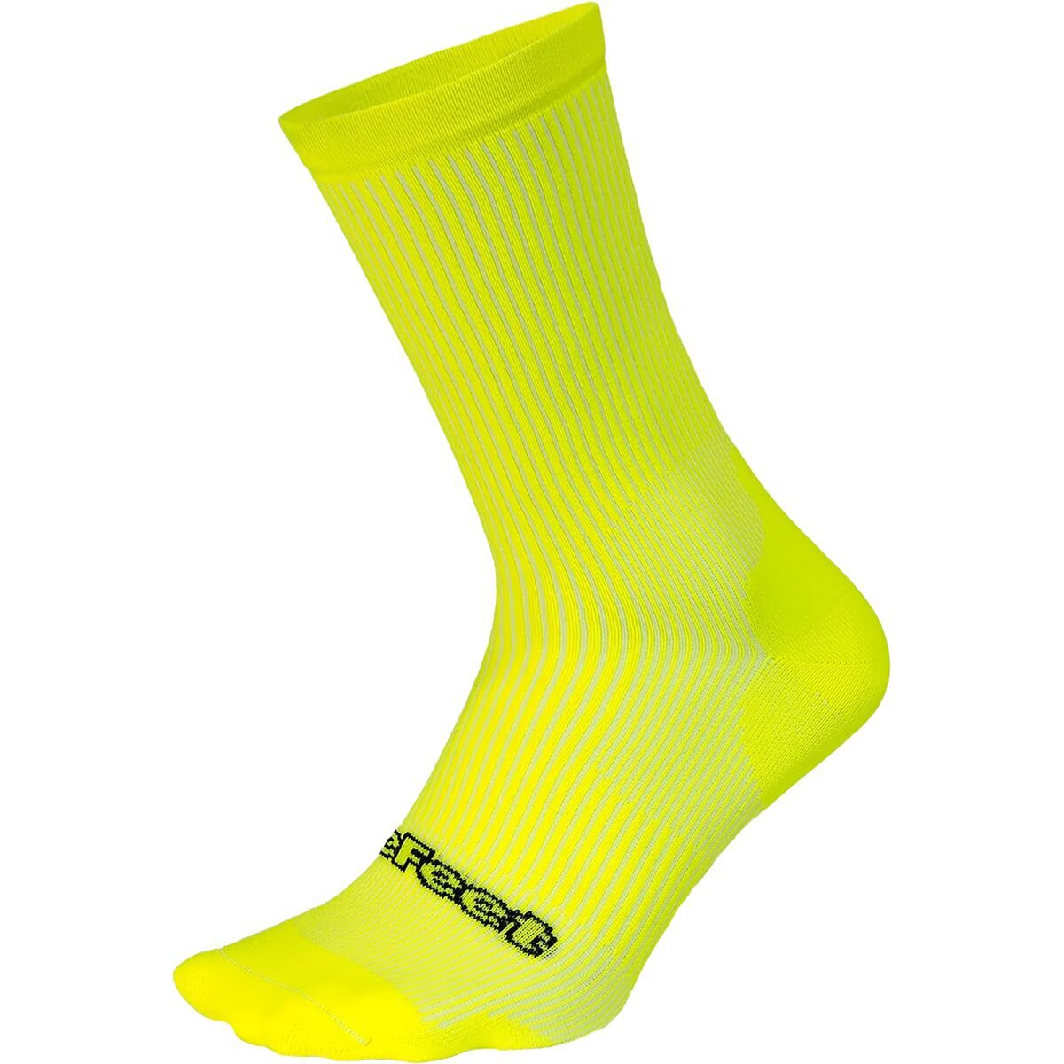 DeFeet DeFeet Evo Classique 6in Sock Hi-Vis Yellow, S - Men's