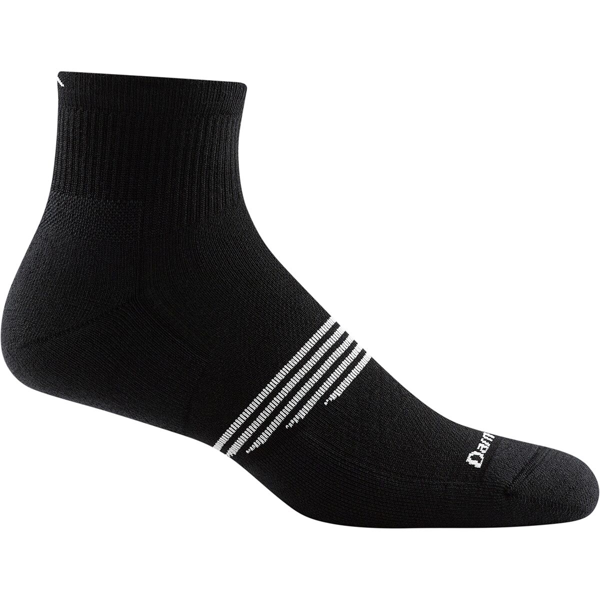Darn Tough Darn Tough Element Quarter Lightweight Cushion Sock Black, M