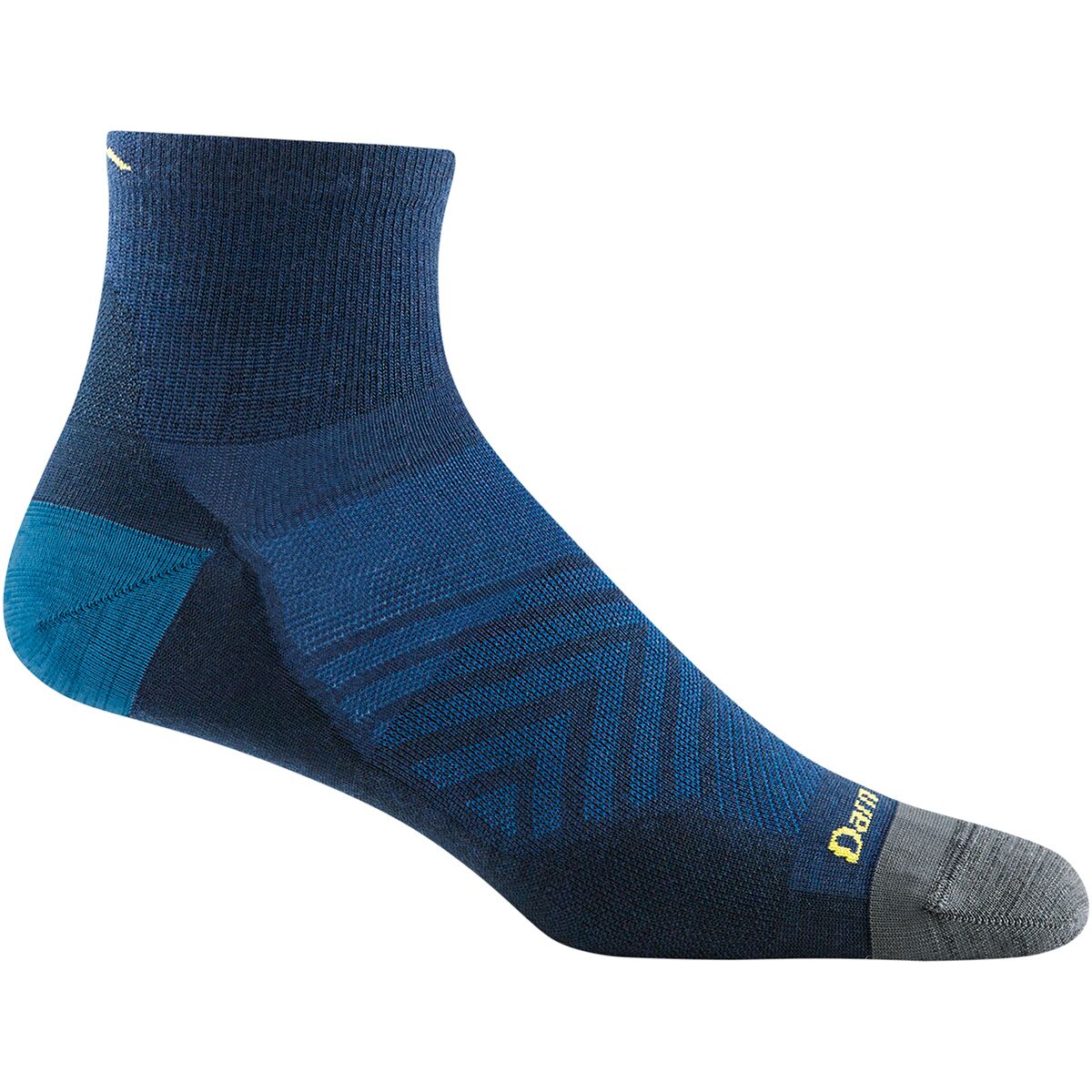 Darn Tough Run 1/4 Ultra-Lightweight Sock Eclipse, M