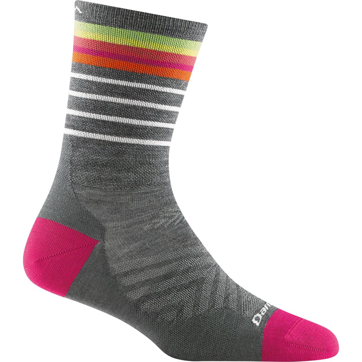 Darn Tough Stride Micro Crew Ultra-Lightweight Sock - Women's Gray, L