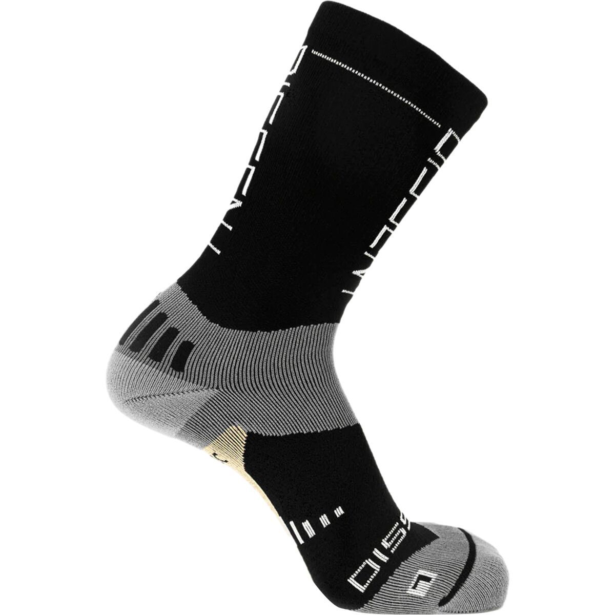 Dissent Dissent MTB Supercrew Nano+Cu Sock Black, S - Men's