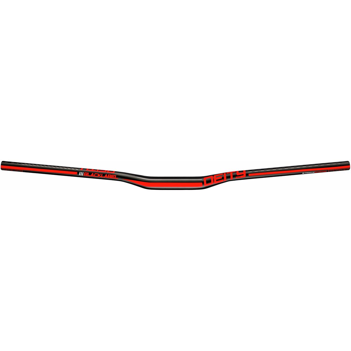 Deity | Blacklabel 800 15Mm Rise Handlebar | Red | 15Mm Rise | Aluminum