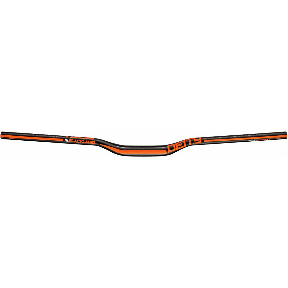 Deity | Blacklabel 800 25Mm Rise Handlebar | Orange | 25Mm Rise | Aluminum
