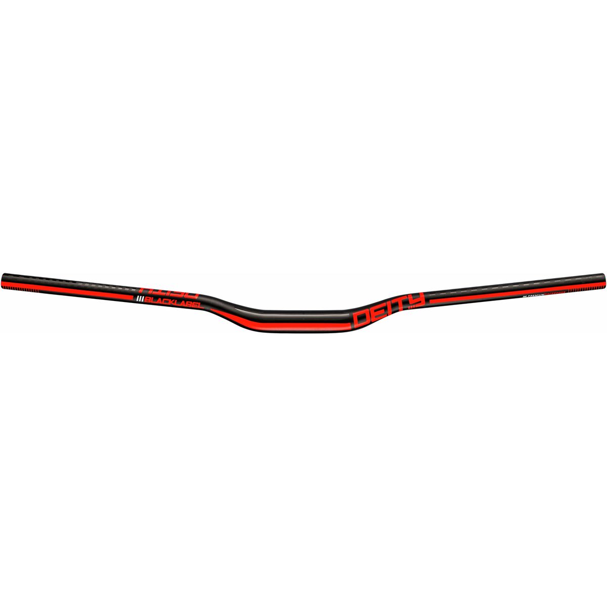 Deity | Blacklabel 800 25Mm Rise Handlebar | Red | 25Mm Rise | Aluminum