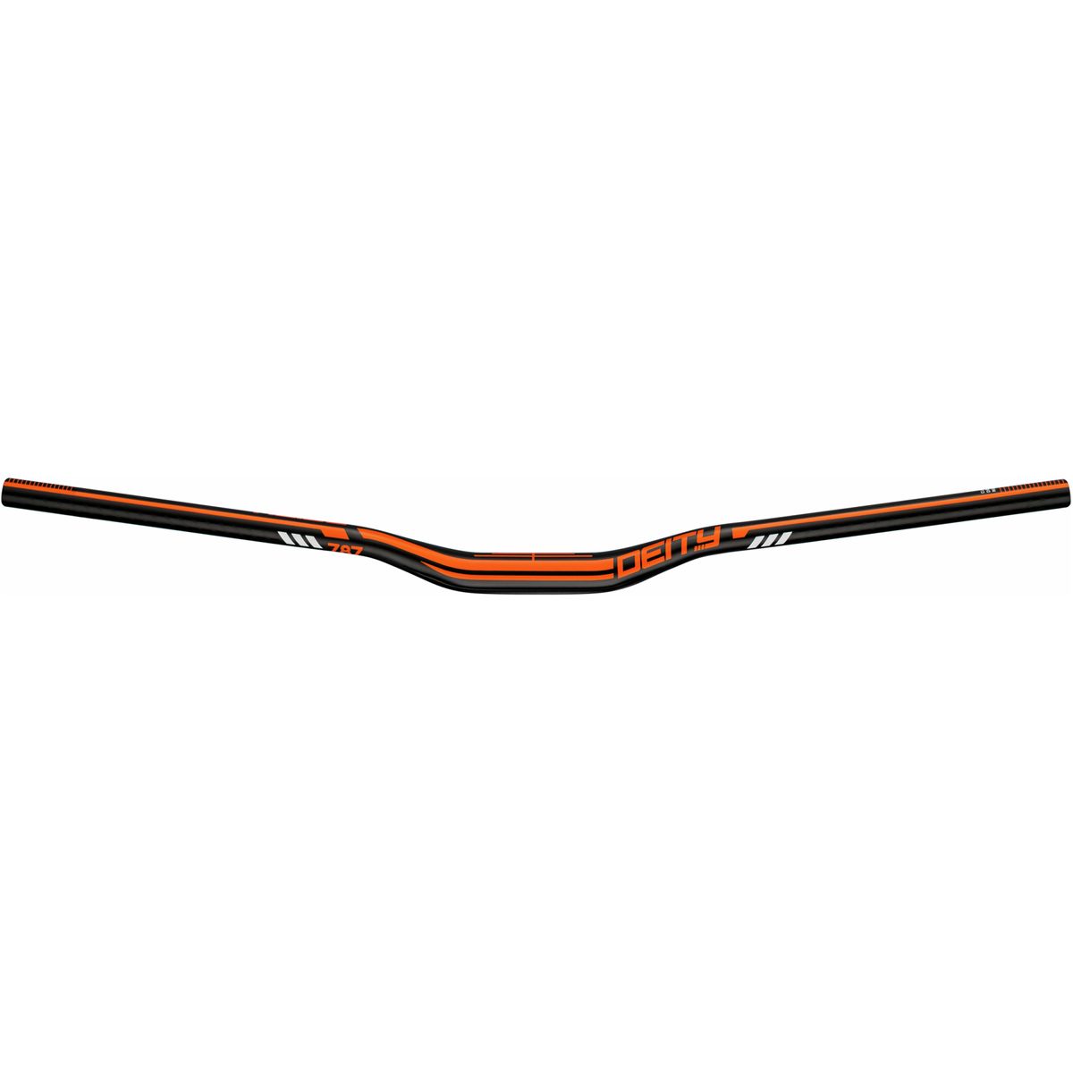 Deity Components Skyline 787 25mm Riser Handlebar Orange, One Size