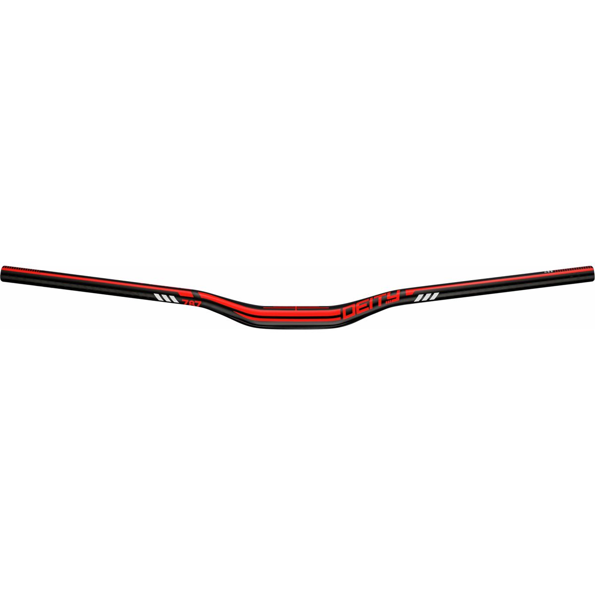 Deity Components Skyline 787 25mm Riser Handlebar Red, One Size