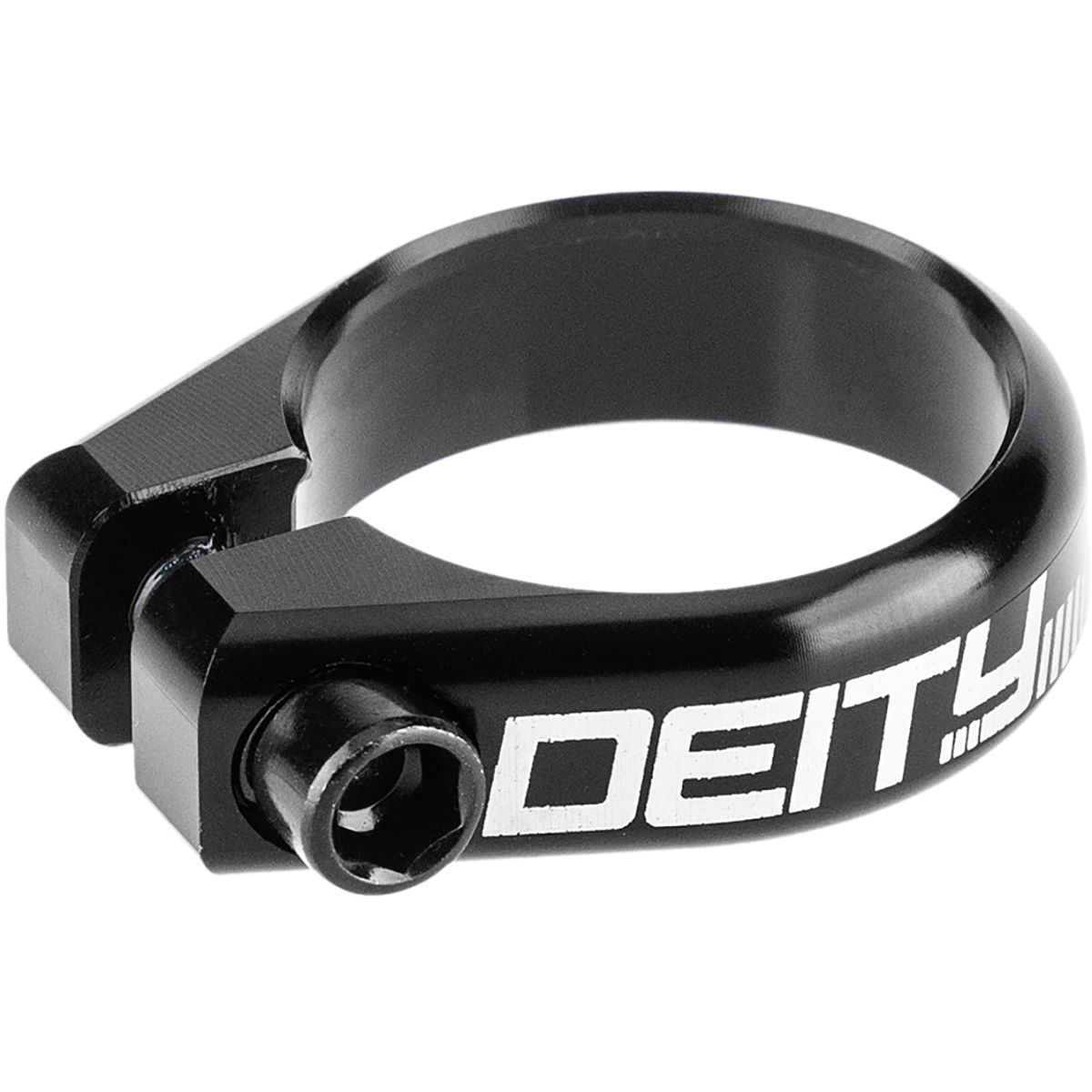 Deity Components Circuit Seatpost Clamp Black, 36.4MM