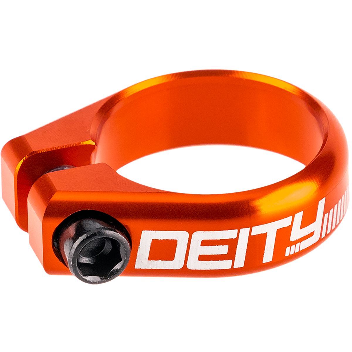 Deity Components Deity Components Circuit Seatpost Clamp Orange, 31.8mm