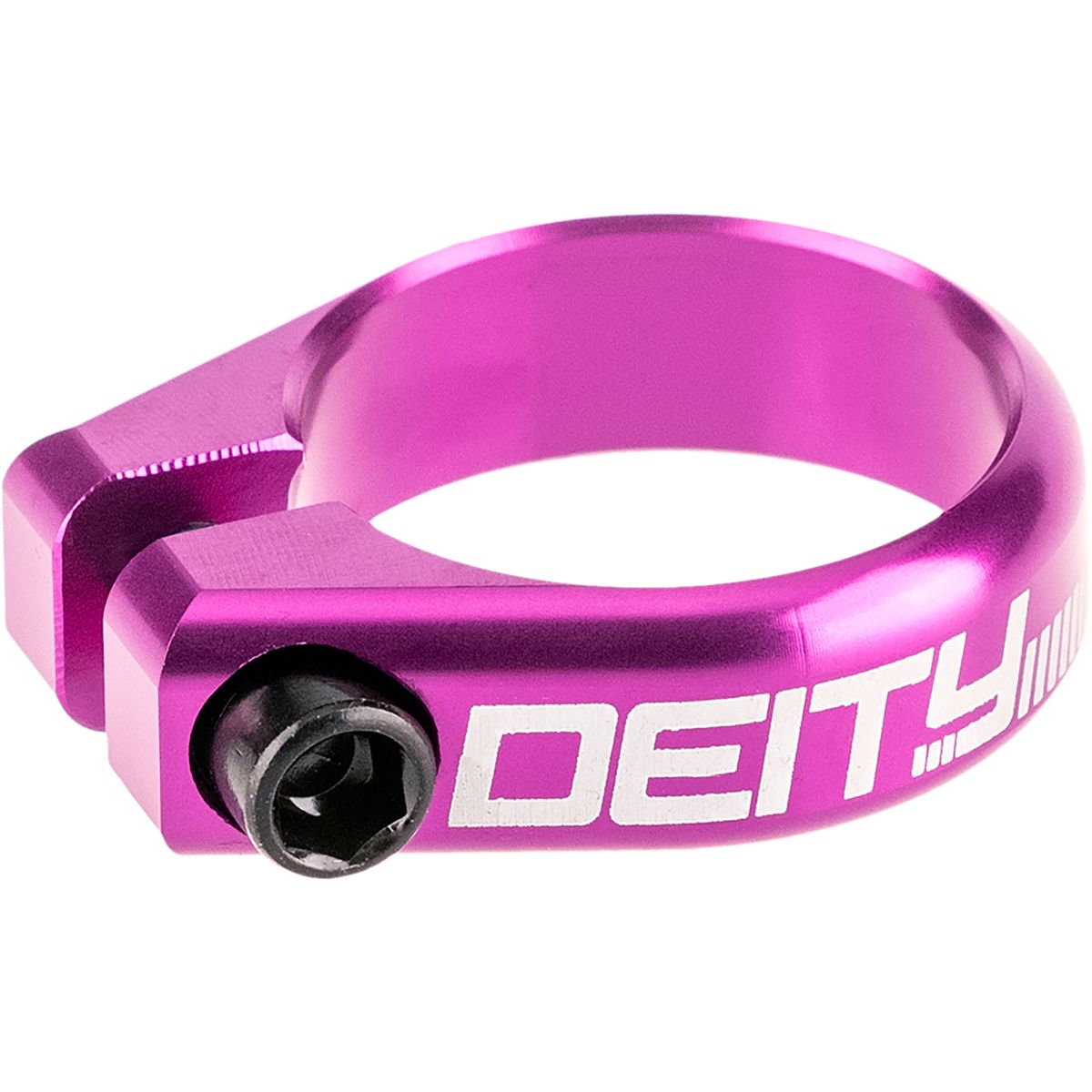 Deity Components Circuit Seatpost Clamp Purple, 38.6MM