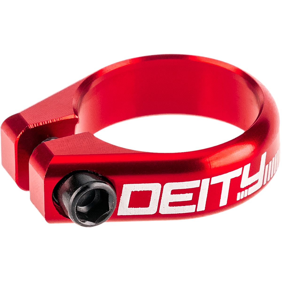 Deity Components Circuit Seatpost Clamp Red, 38.6MM