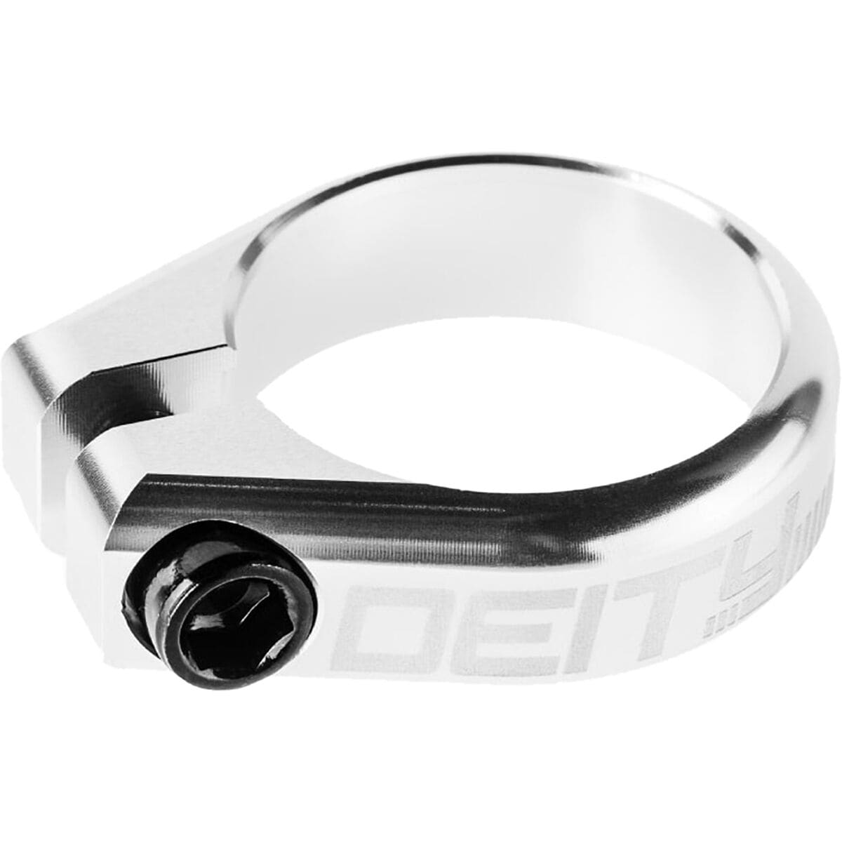 Deity Components Circuit Seatpost Clamp Silver, 38.6MM