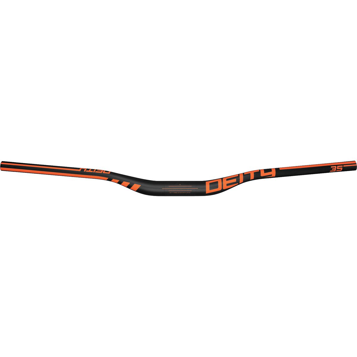 Deity Components Speedway 35 Carbon Riser Handlebar Orange, 810mm