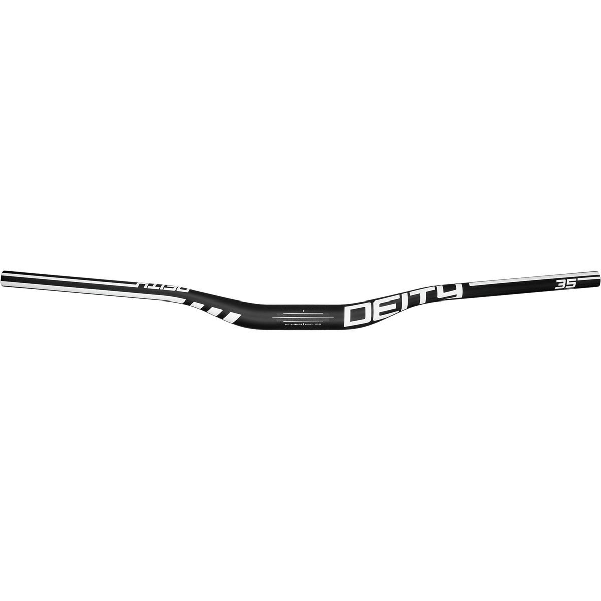 Deity Components Speedway 35 Carbon Riser Handlebar White, 810mm