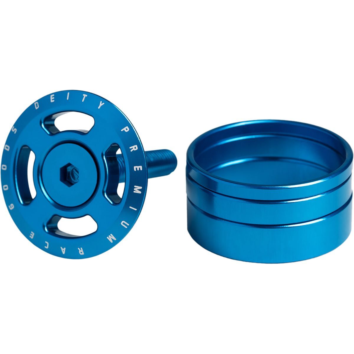 Deity Components Deity Components Crosshair Headset Cap Blue, One Size