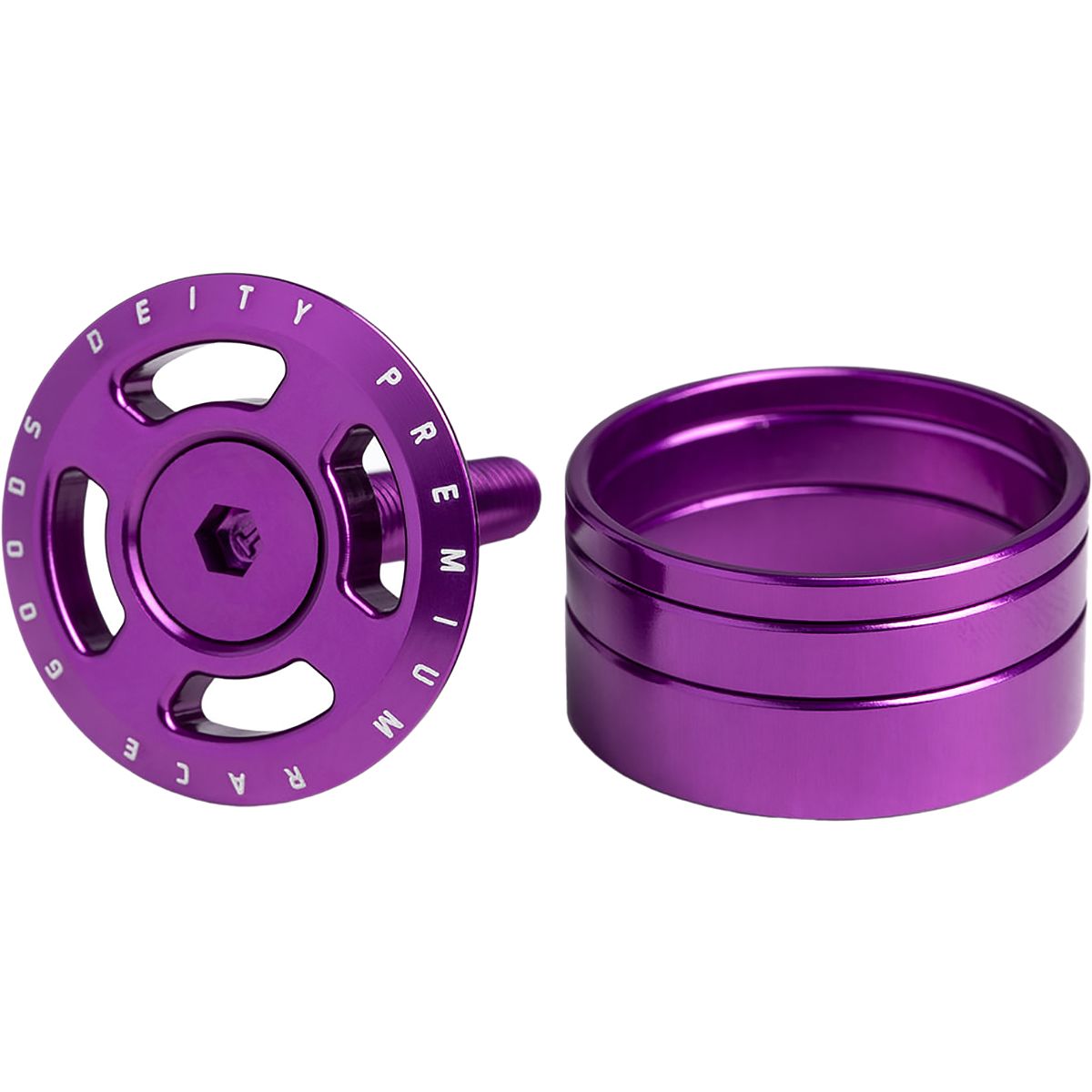 Deity Components Crosshair Headset Cap Purple, One Size