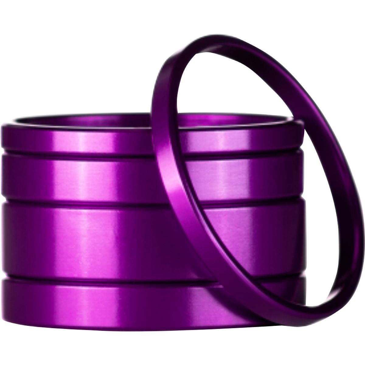 Deity Components Crosshair Headset Spacer Kit Purple, One Size