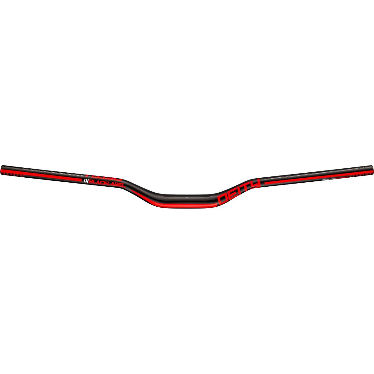 Deity | Blacklabel 800 38Mm Rise Handlebar | Red | 38Mm Rise | Aluminum