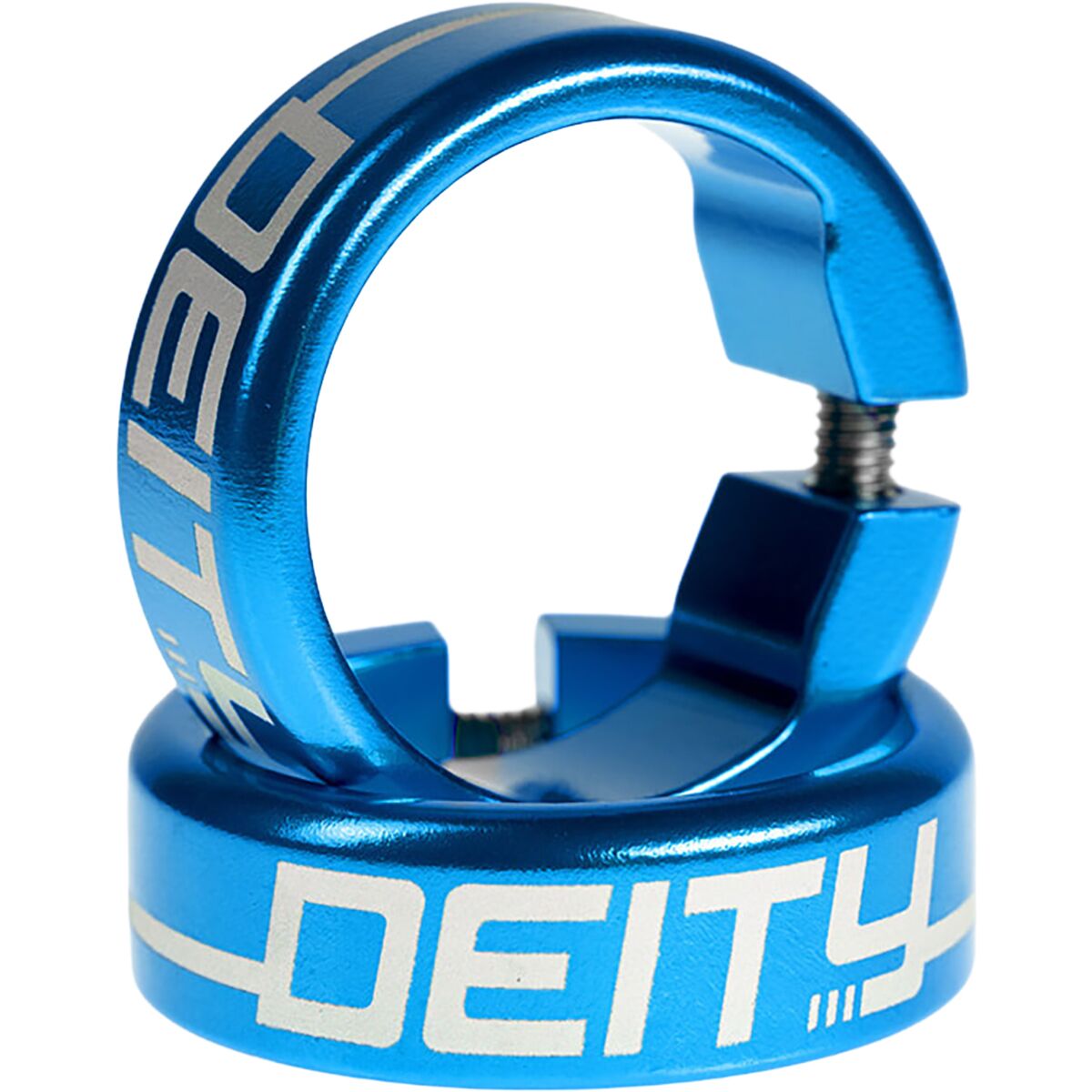 Deity Components Grip Clamps Blue, One Size