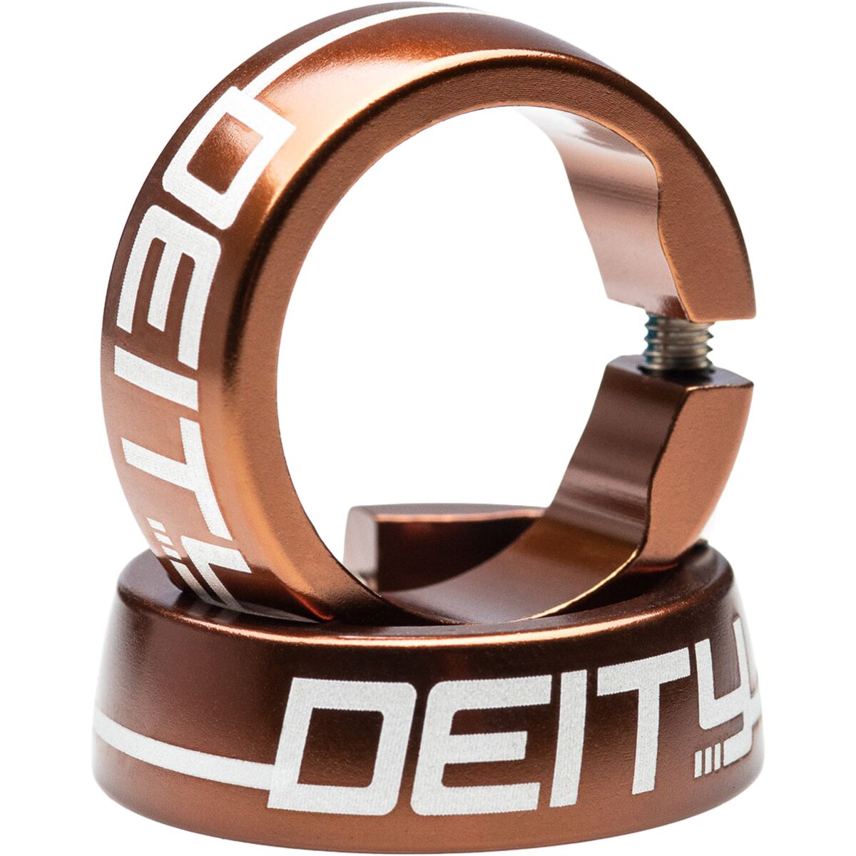 Deity Components Megattack Grip Clamps Bronze, One Size