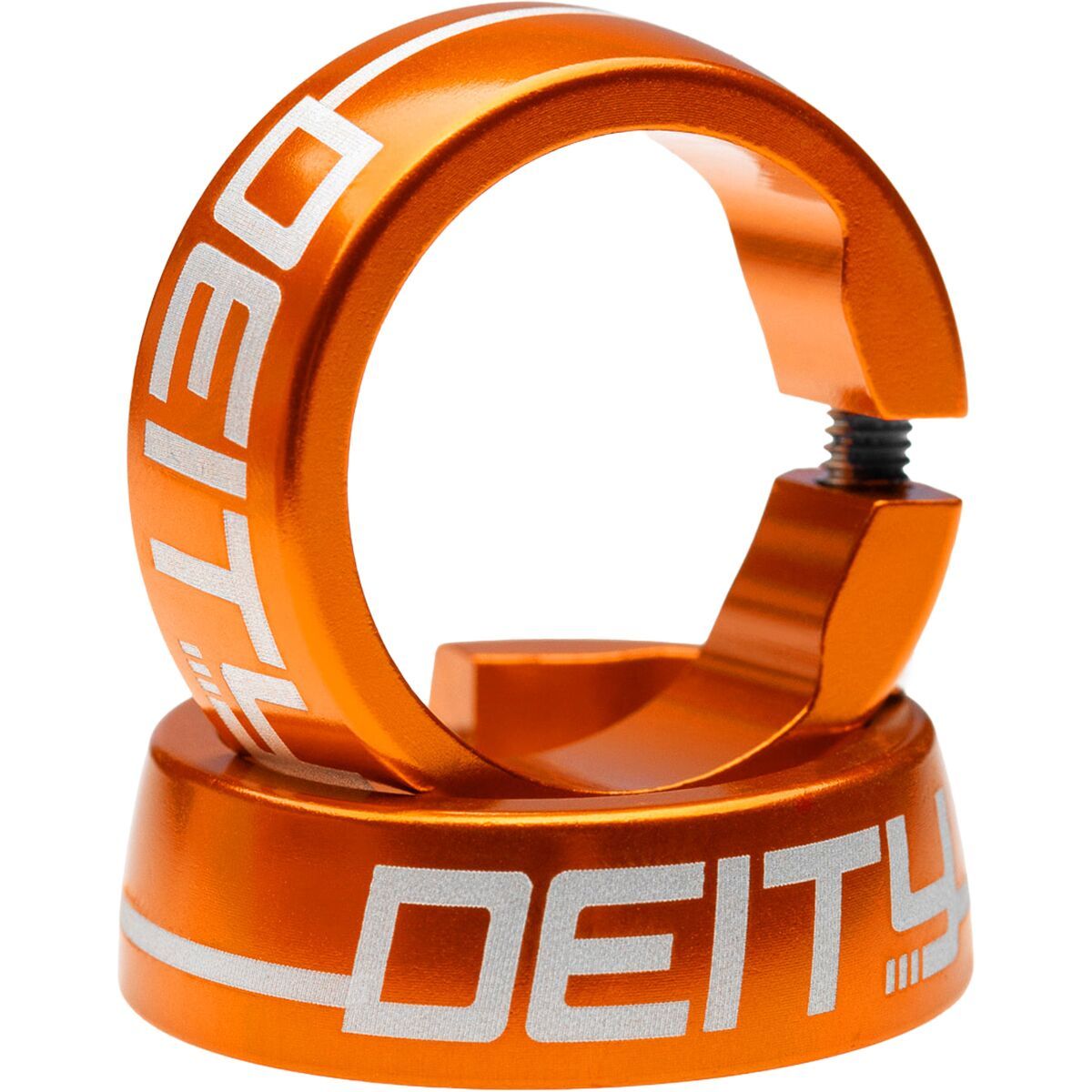 Deity Components Deity Components Megattack Grip Clamps Orange, One Size