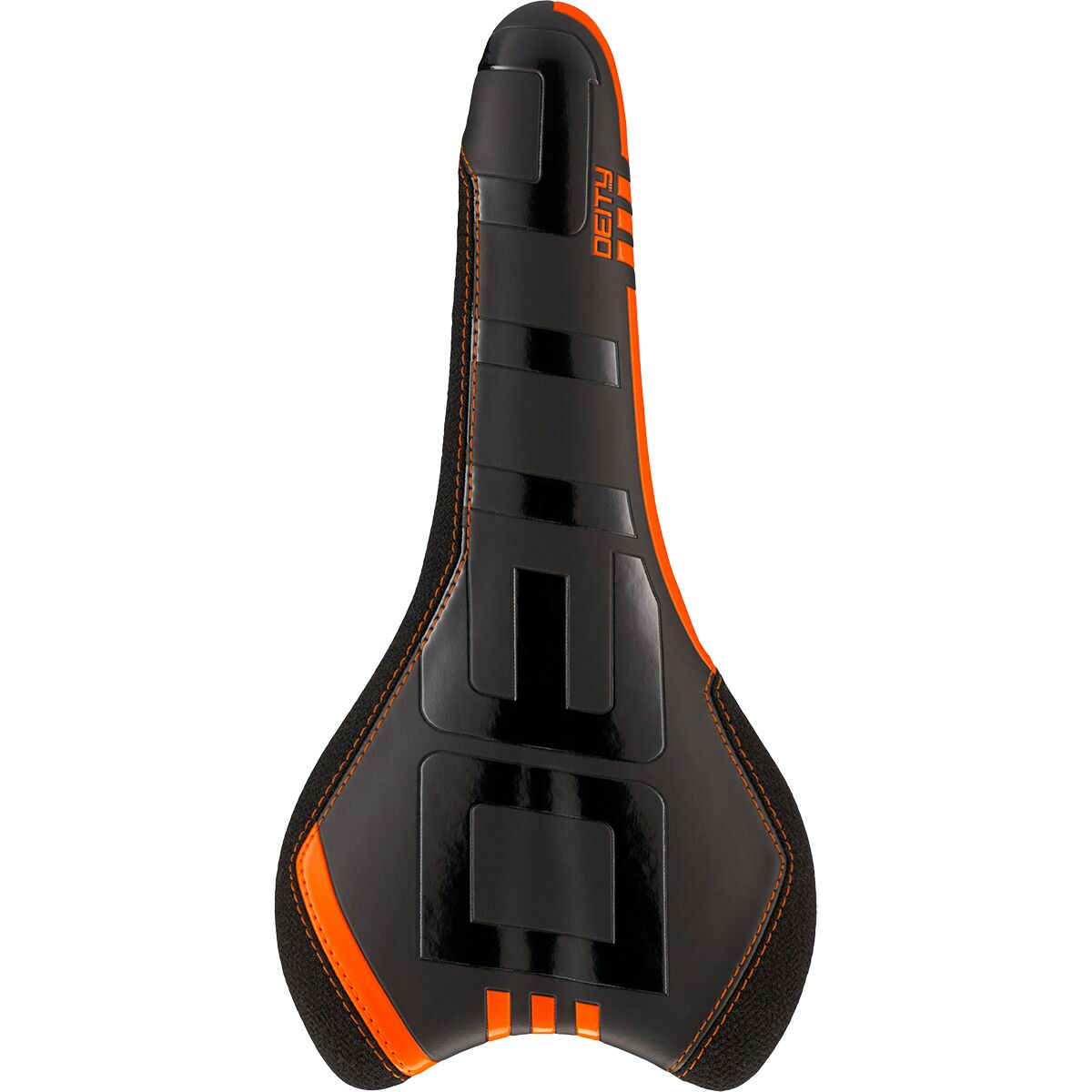 Deity Components Sidetrack Saddle Orange, One Size