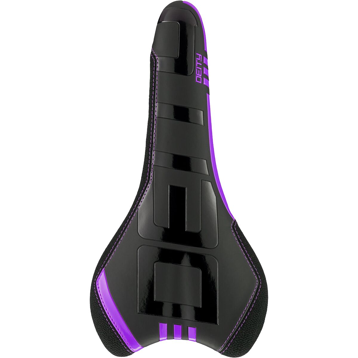 Deity Components Sidetrack Saddle Purple, One Size