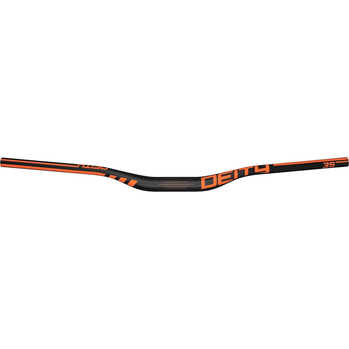Deity Components Speedway 35 Carbon Handlebar Orange, 810mm, 50mm