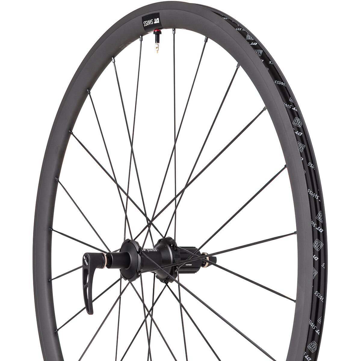 Dt Swiss DT Swiss PR 1400 DICUT OXiC 32mm Road Wheel - Tubeless Black, Front
