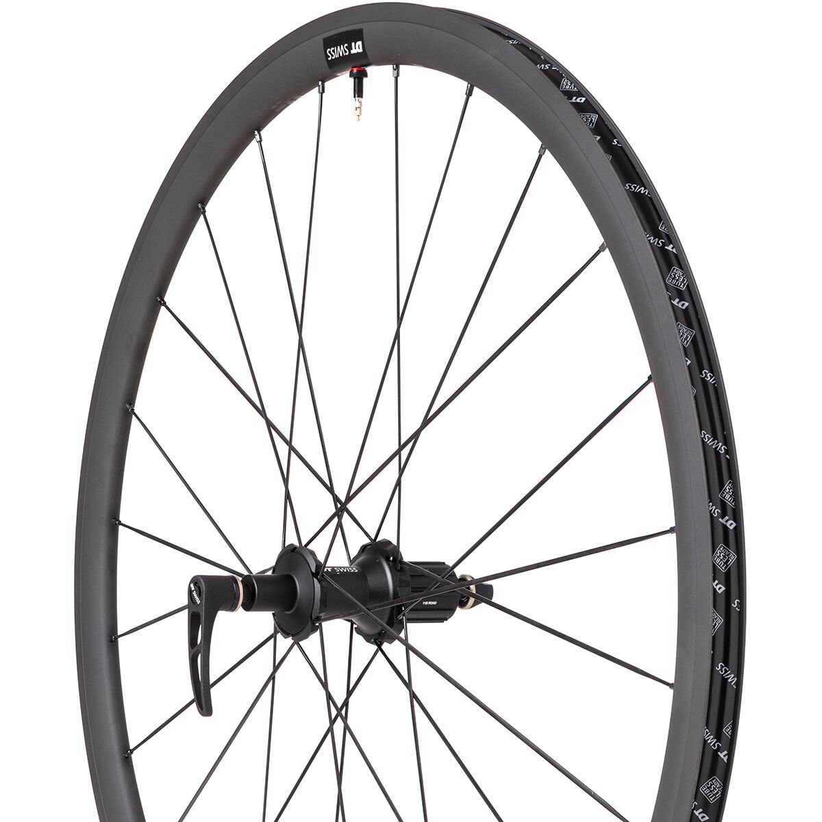 Dt Swiss DT Swiss PR 1400 DICUT OXiC 32mm Road Wheel - Tubeless Black, Front