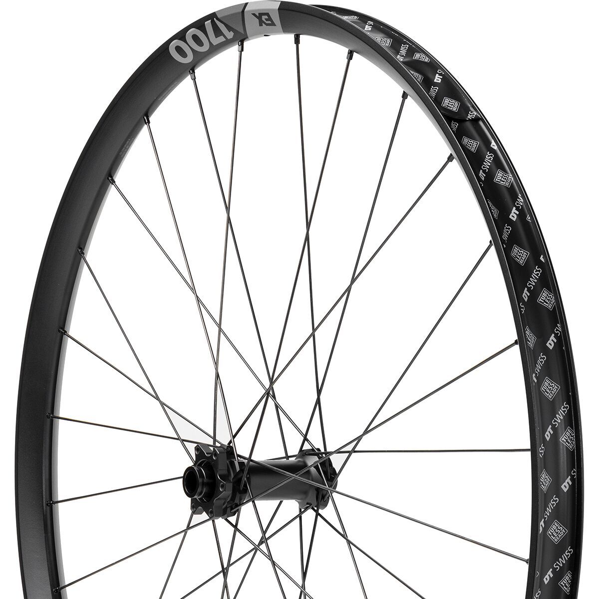 DT Swiss EX 1700 Spline 29in Boost Wheel Black, Front, 15x110
