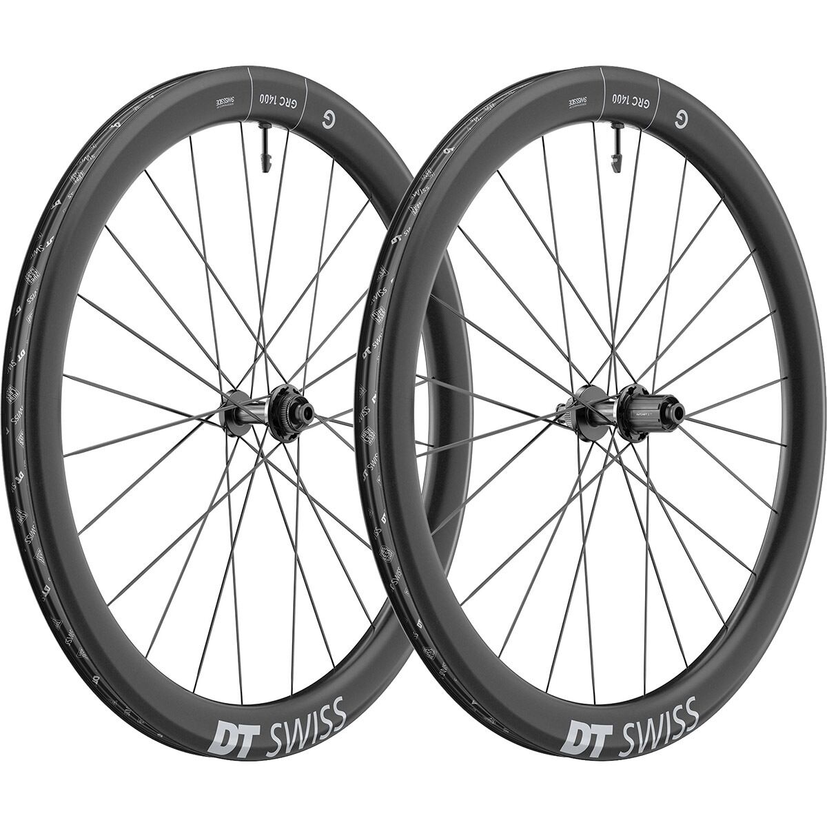Dt Swiss DT Swiss GRC 1400 Dicut 50 700c Centerlock Wheel Rear, Black, 12x142mm, N3W, Ratchet EXP 36