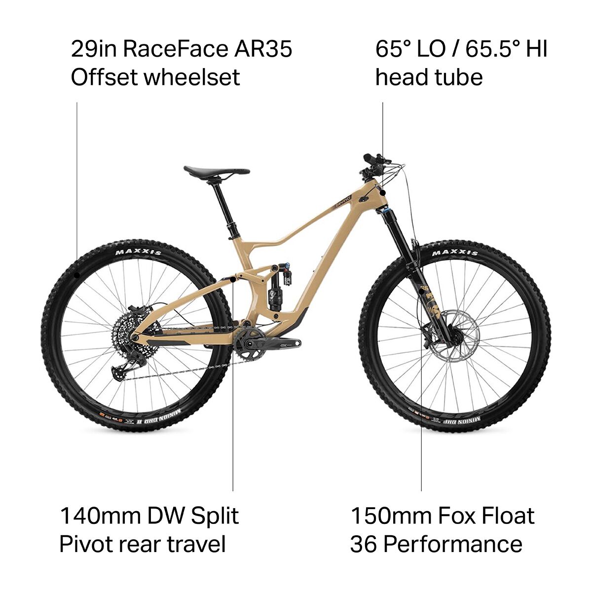 Devinci Troy Carbon GX Eagle Mountain Bike - Bikes