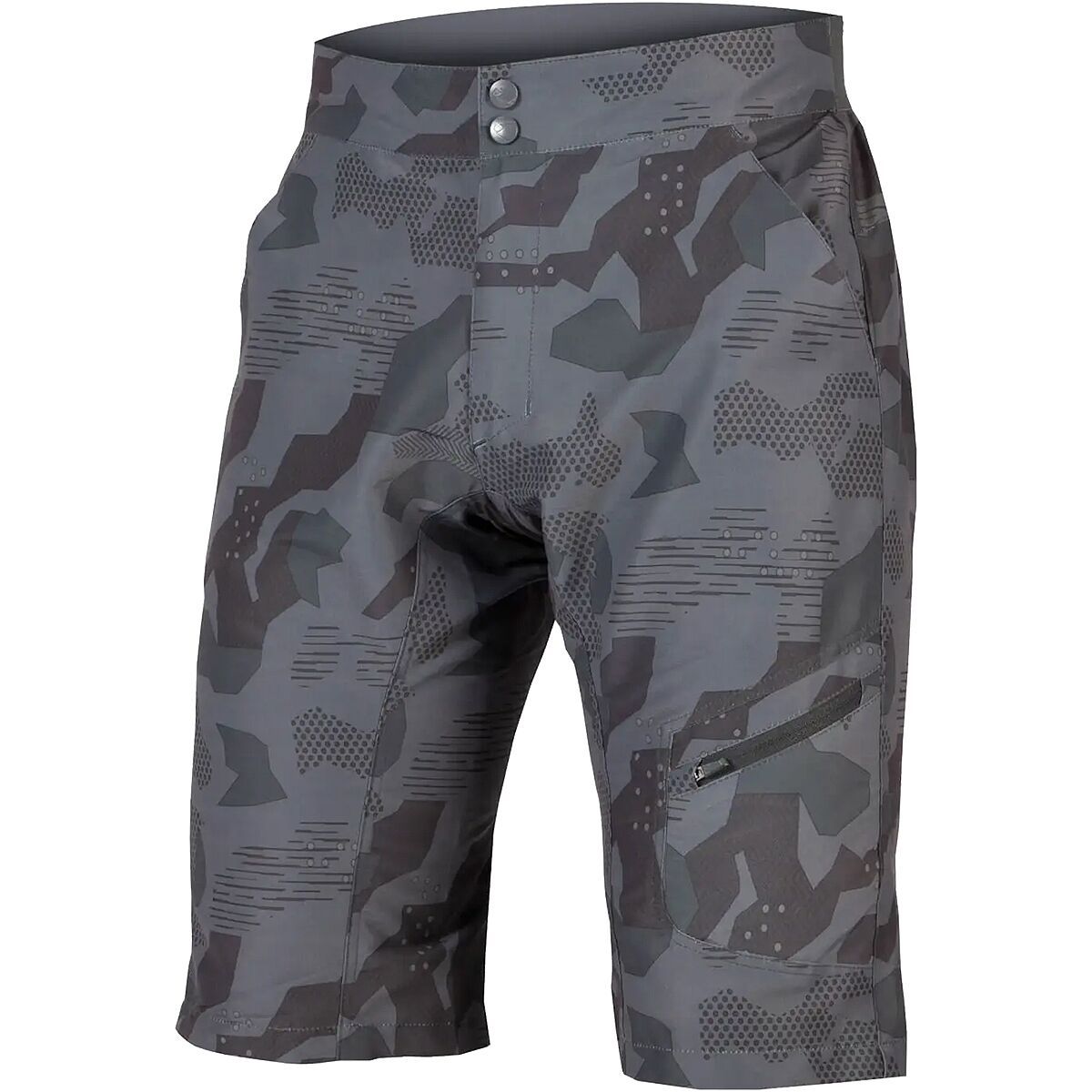 Endura Hummvee Lite Short with Liner - Men's Olive Green, L