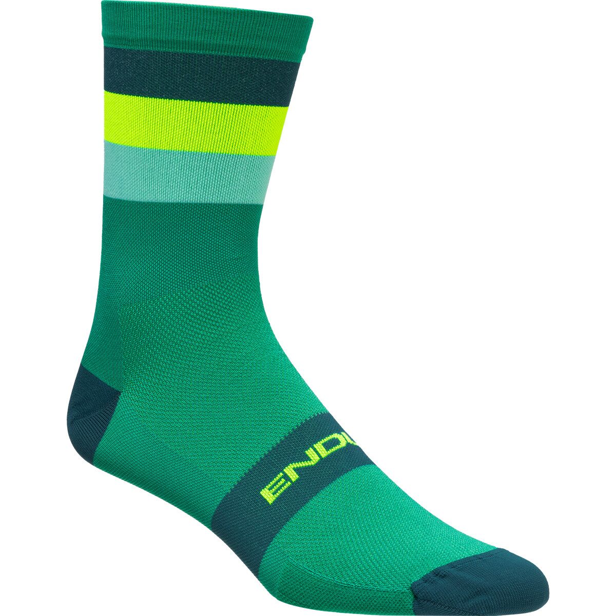Endura Bandwidth Sock Emerald Green, S-M - Men's