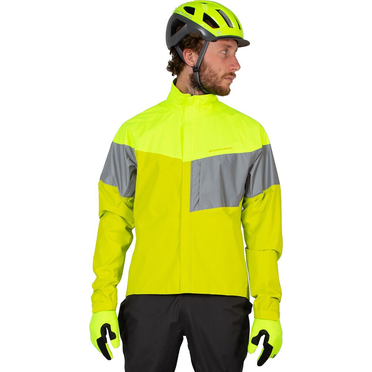 Endura Urban Luminite Jacket II - Men's Hi Viz Yellow, XXL