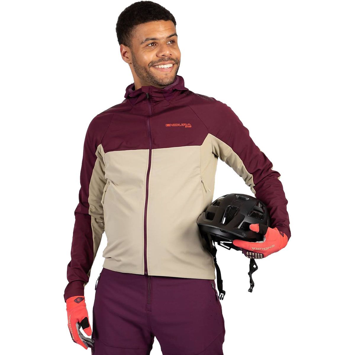 Endura MT500 II Thermal Long-Sleeve Jersey - Men's Aubergine, XL