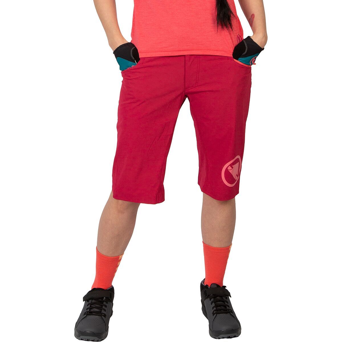 Endura Endura SingleTrack Lite Short Fit Short II - Women's Berry, XL