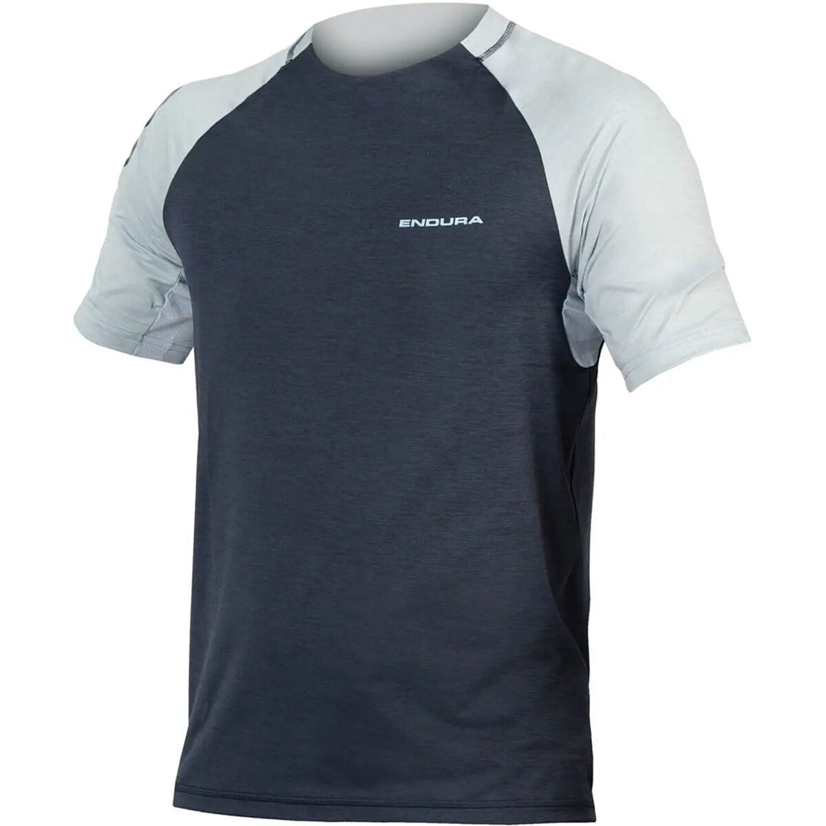 Endura SingleTrack Short-Sleeve Jersey - Men's Pewter Grey, XXL