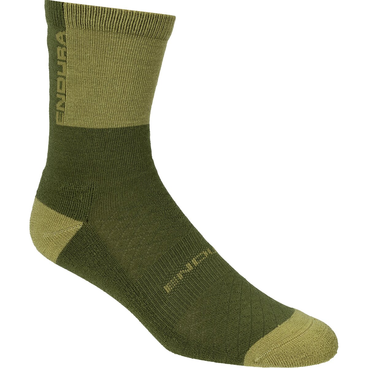 Endura | Baabaa Merino Winter Sock (Single) Men's | Size Large/extra Large In Moss Green | Nylon