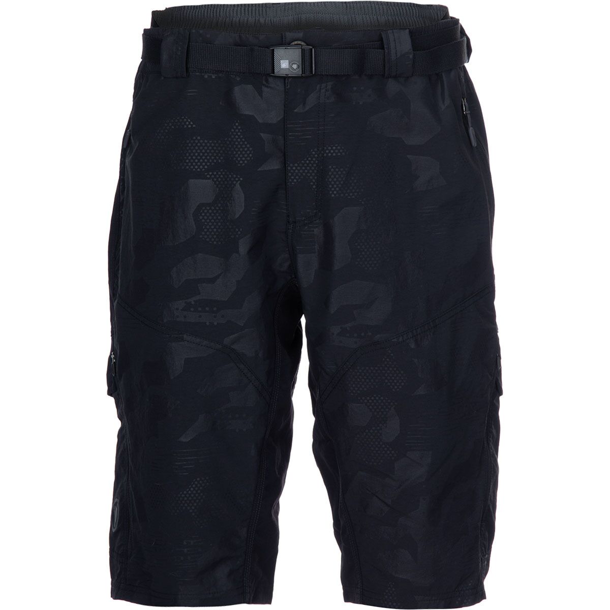 Endura Hummvee Short With Liner - Men's Black Camo, S