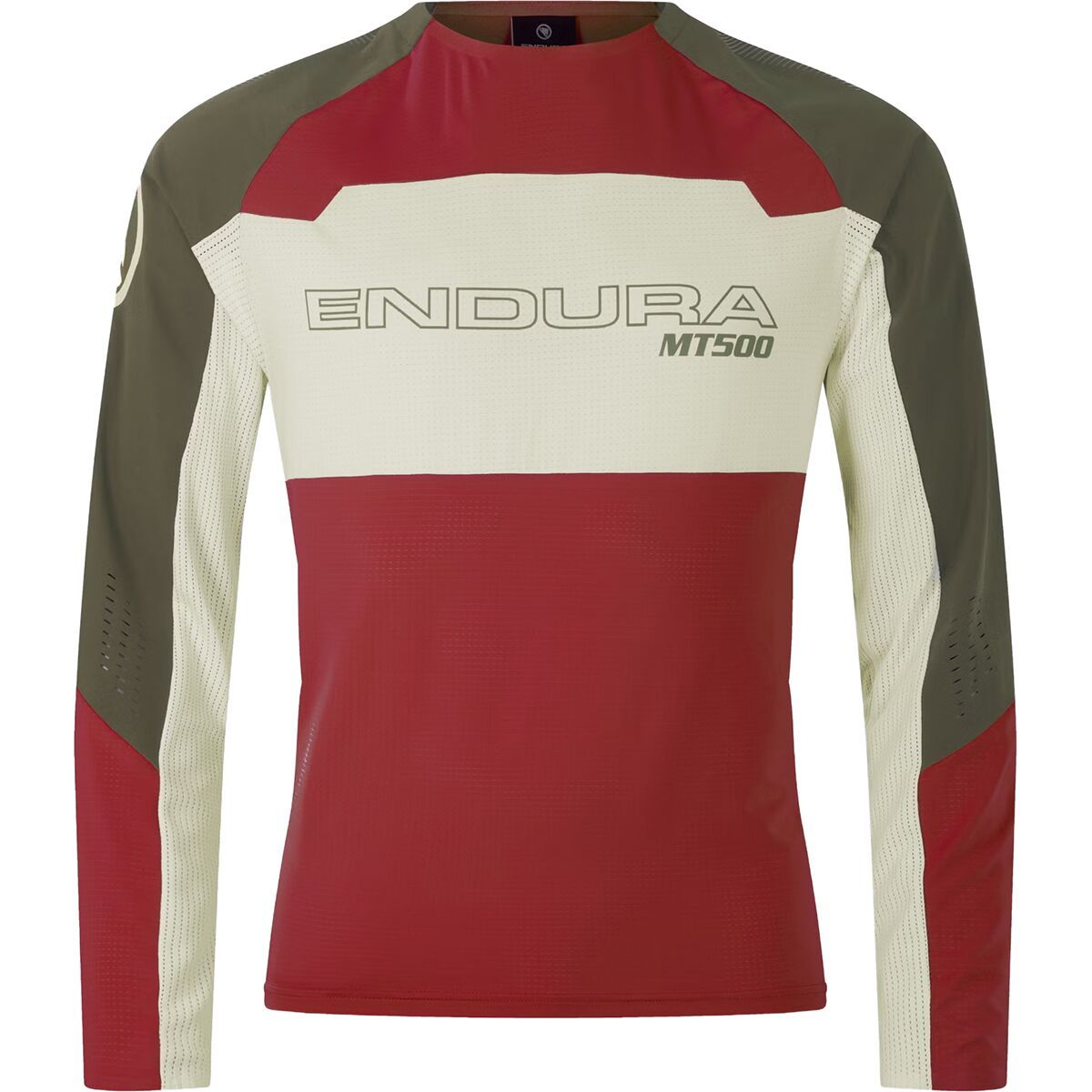 Endura MT500 Burner Lite Long-Sleeve Jersey - Men's Brick Red, XL