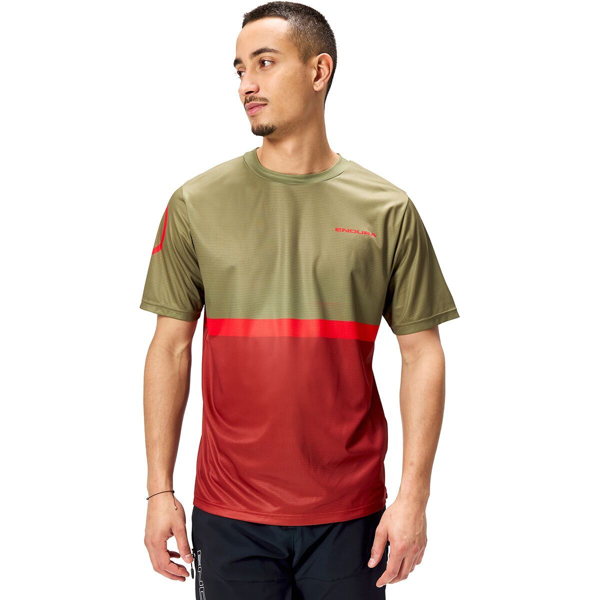 Endura Endura SingleTrack Core T-Shirt II - Men's Tweed Green, L
