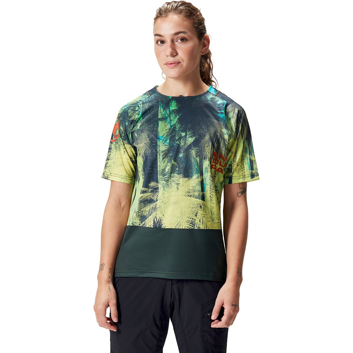 Endura Endura Tropical LTD T-Shirt - Women's Ghillie Green, M