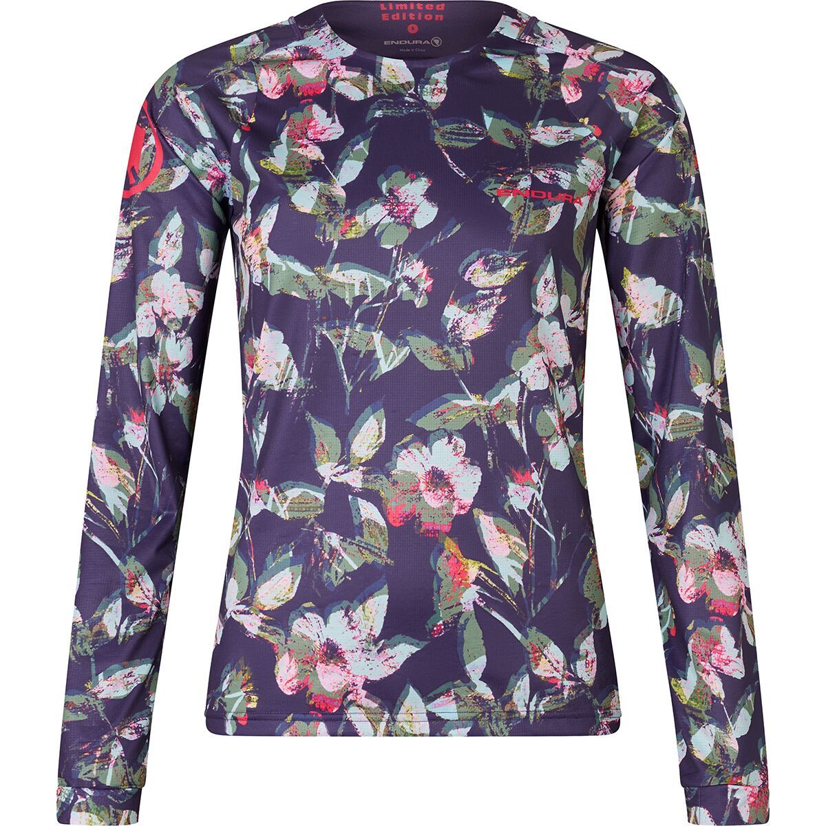 Endura Endura Floral LTD Printed Long-Sleeve T-Shirt - Women's Bramble, L