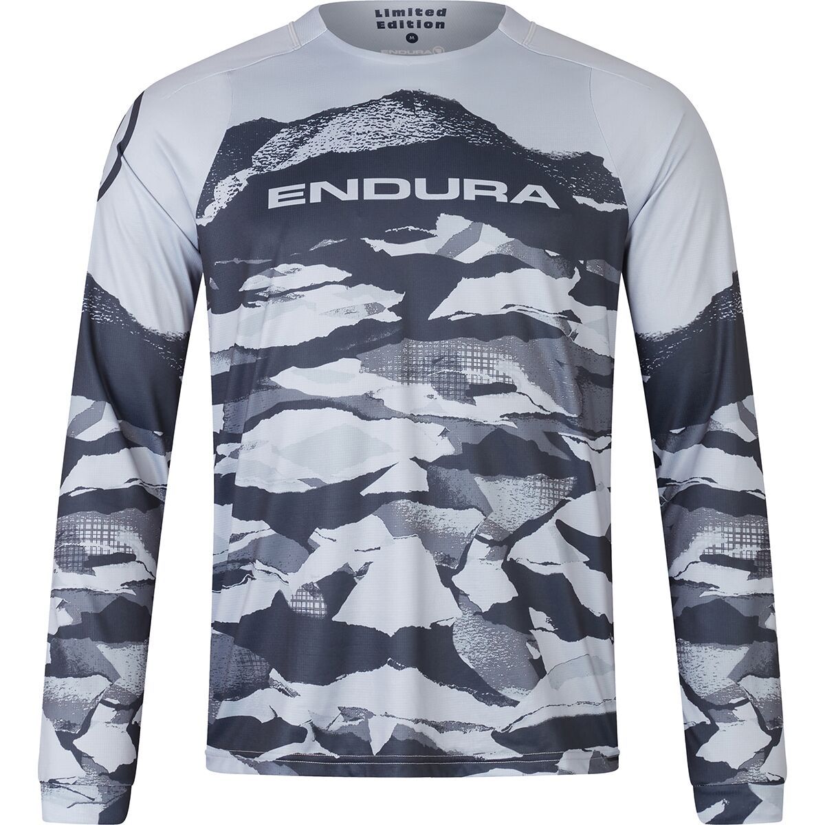 Endura Mountain Camo LTD Printed Long-Sleeve T-Shirt - Men's Black, L