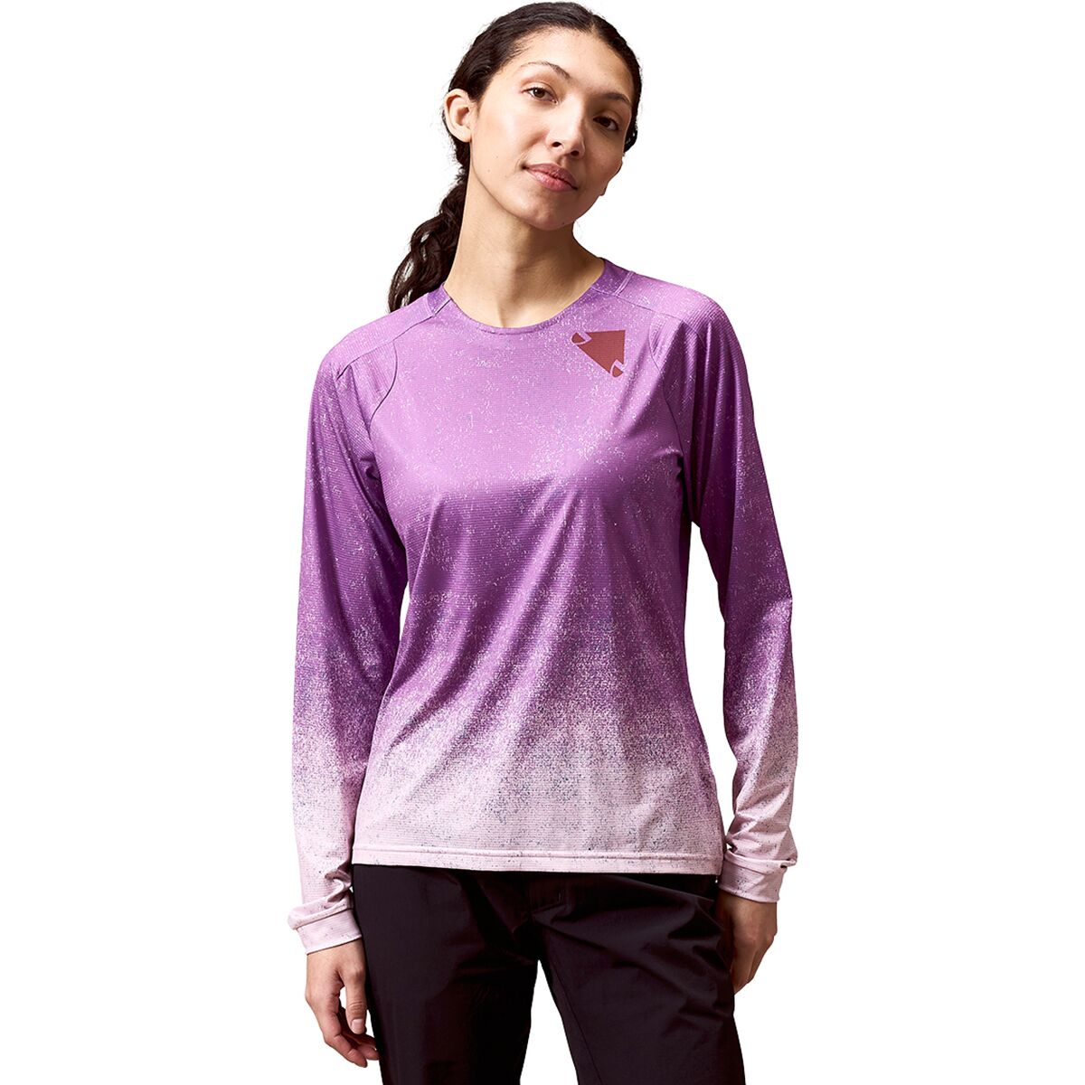 Endura Endura Singletrack Long-Sleeve Print T-Shirt - Women's End Purple, L