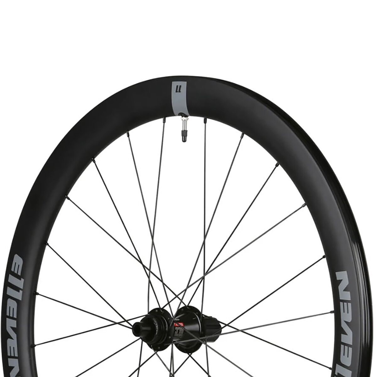 e11even Carbon Disc Road Wheelset - Tubeless Black, 50mm Depth, SRAM/Shimano