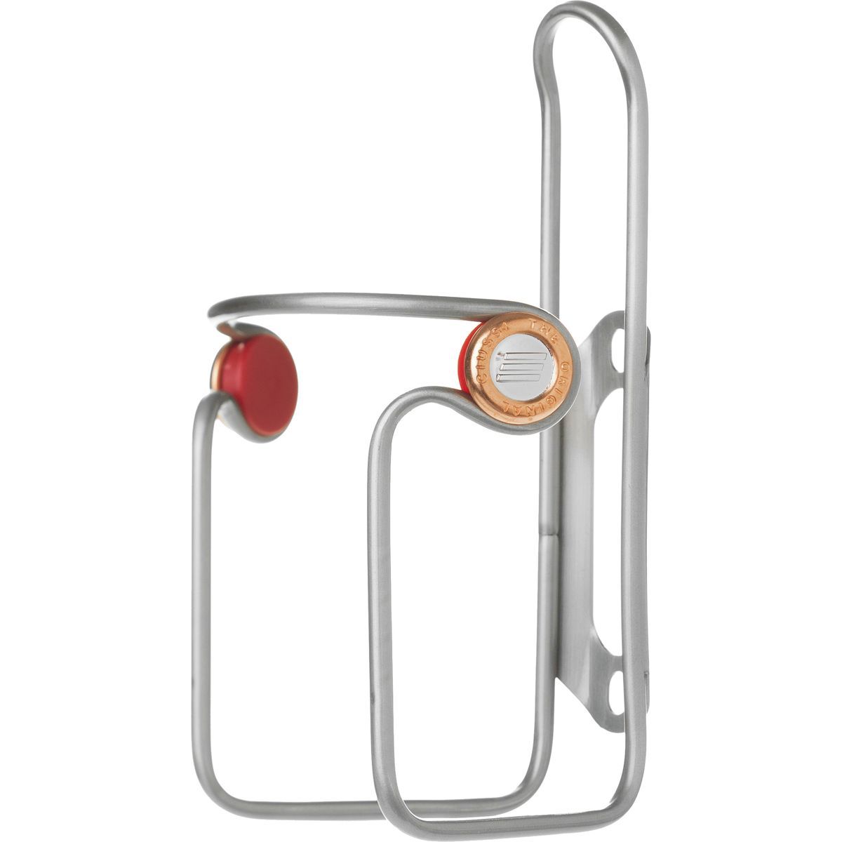 Elite Ciussi Inox Bottle Cage Stainless, One Size